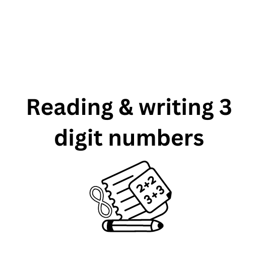 Reading & writing 3 digit numbers